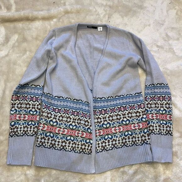 BDG light blue and design knit open front cardigan | Sz S - Picture 3 of 5
